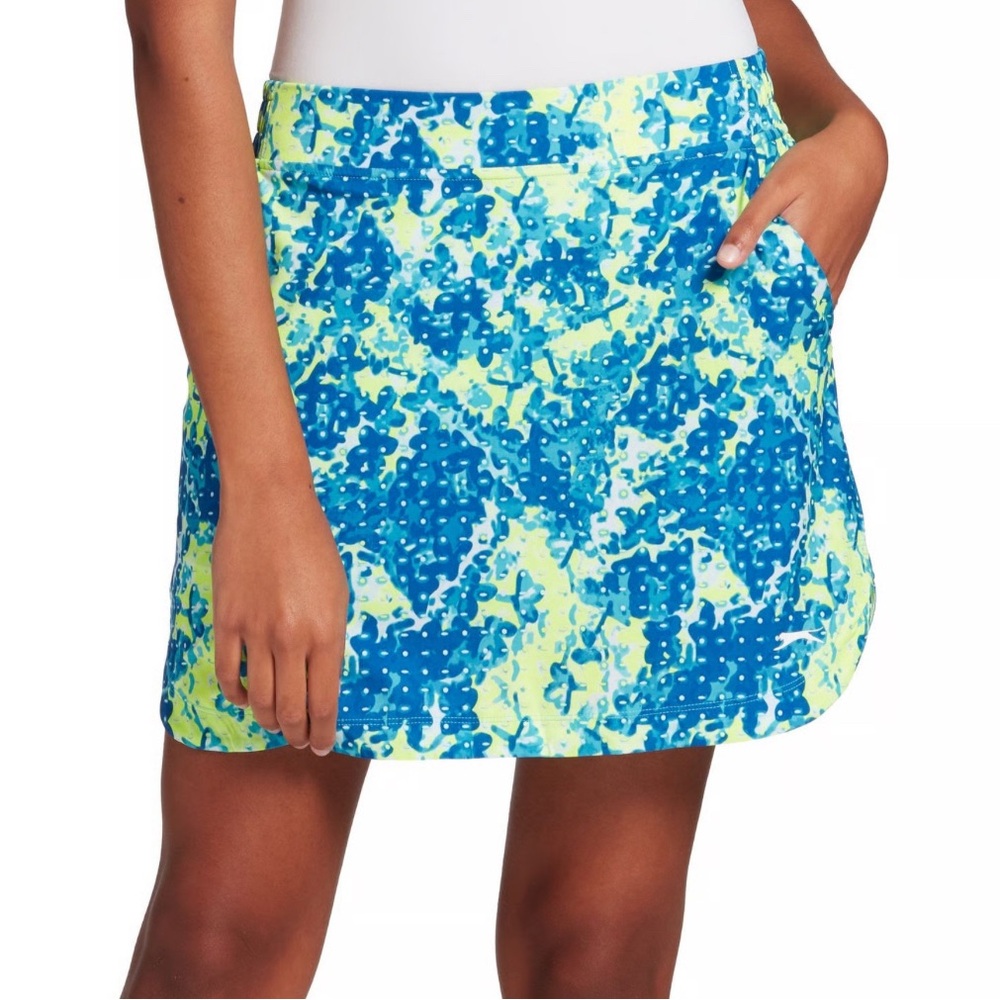 Slazenger Women's Refresh Print 16'' Golf Skort Pickleball Camo Skort XS